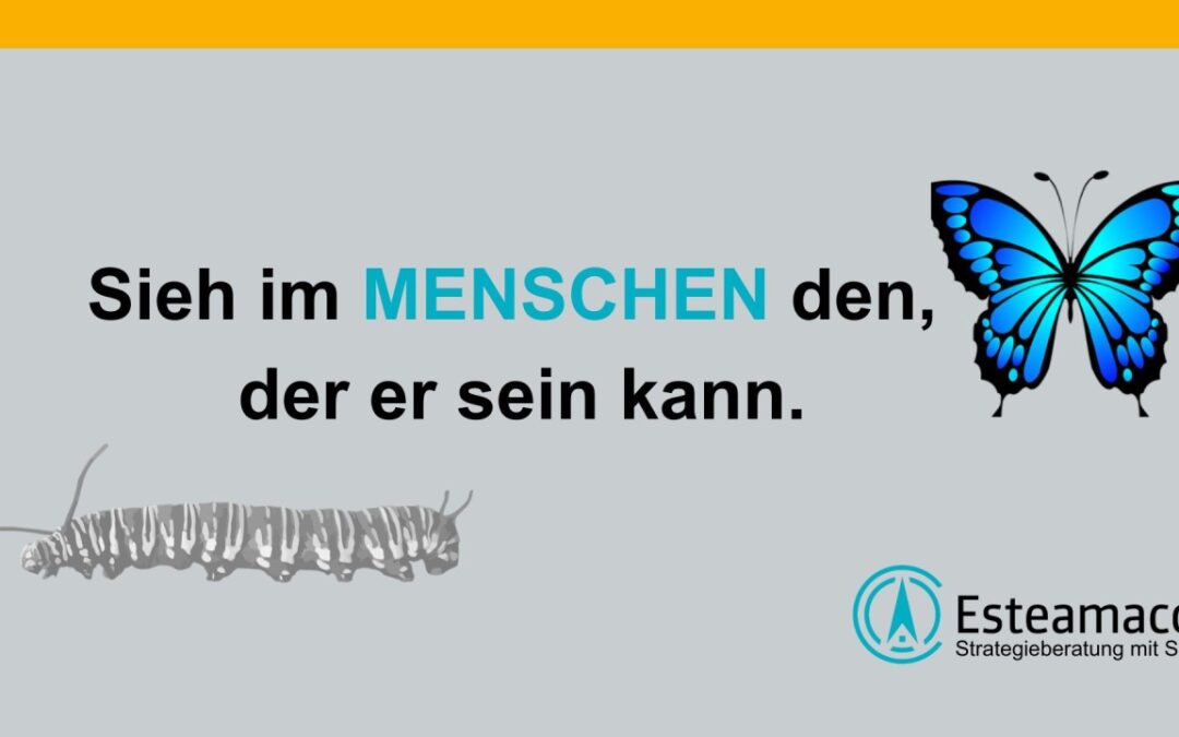 Entwickle und nutze ein positives Menschenbild